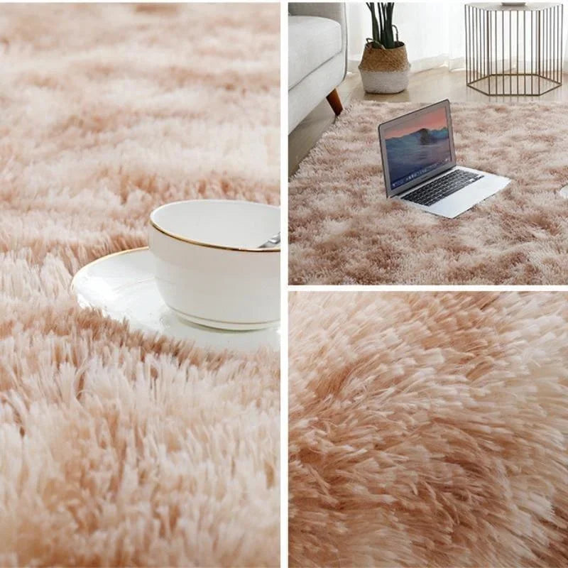 Tapete Infantil Felpudo Mescla Cáqui Para Conforto e Diversão