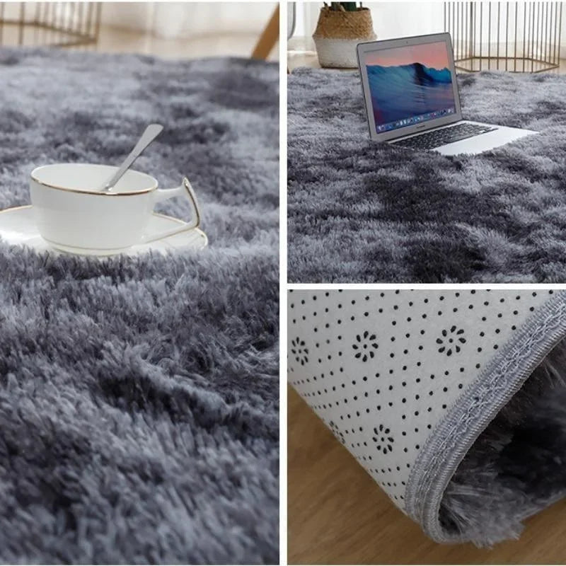 Tapete Infantil Felpudo Cinza Escuro Para Conforto e Estilo