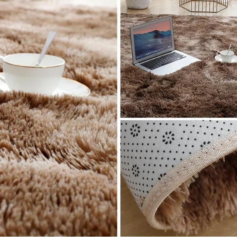 Tapete Infantil Felpudo Marrom Mescla: Conforto e Calidez Para o Seu Pequeno