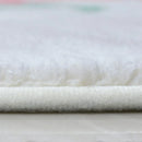 Tapete Redondo Infantil Nuvem Arco-íris – Conforto e Alegria para o Quarto do Seu Filho