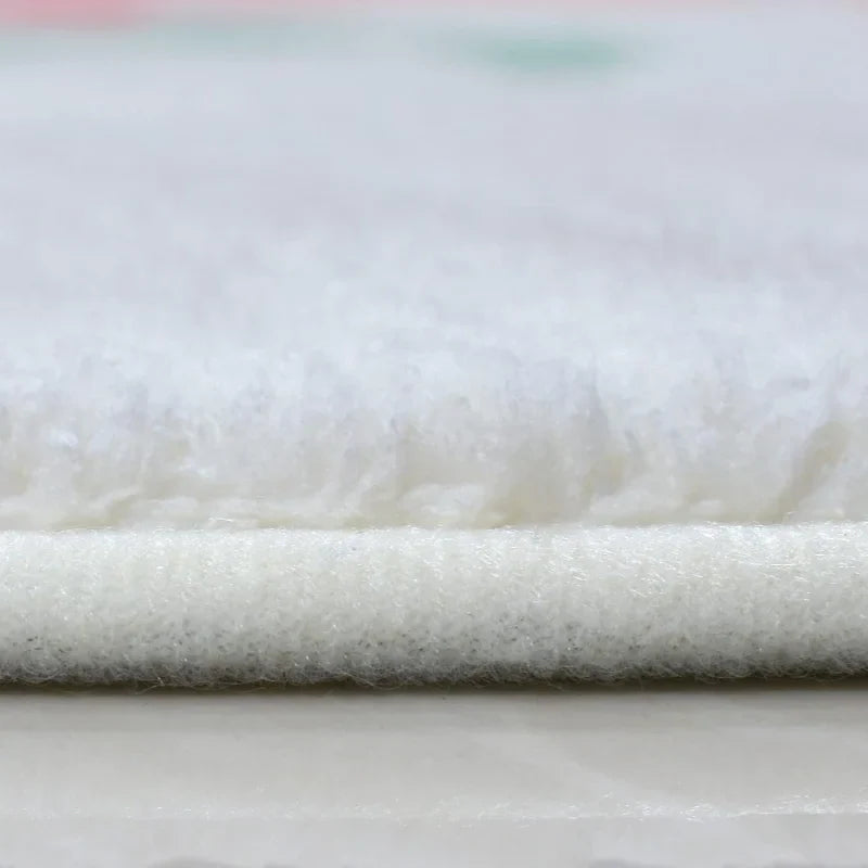 Tapete Redondo Infantil Nuvem Arco-íris – Conforto e Alegria para o Quarto do Seu Filho