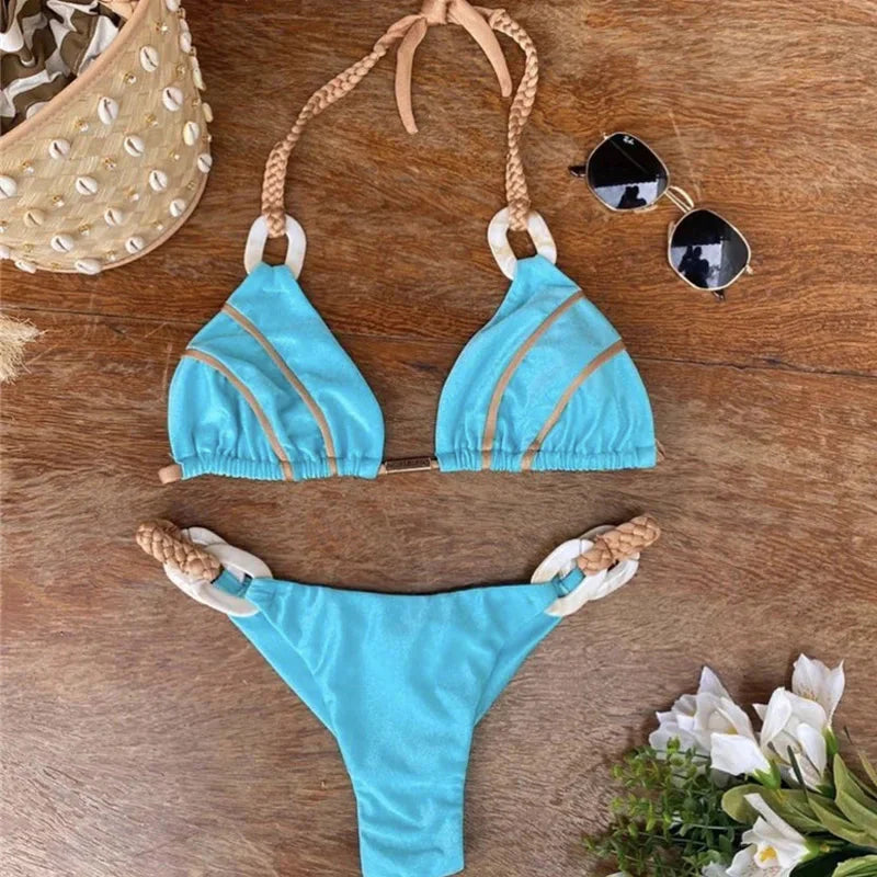 Conjunto de Biquíni Feminino - OceanWave