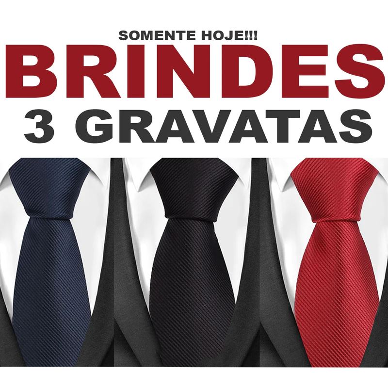 Terno Masculino de Luxo Marcante + 3 GRAVATAS DE BRINDE