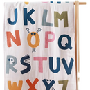 Toalha Colorida Infantil com Alfabeto – Conforto e Diversão para Todos