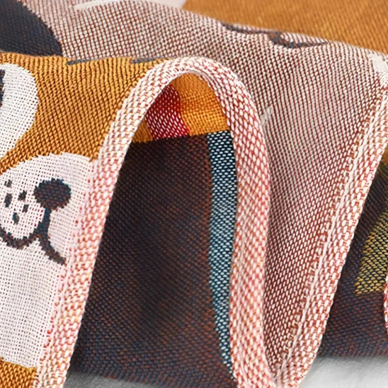 Toalha Infantil Gatinho Com Estampa Macia para Conforto e Diversão