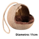 Refúgio Confortável de Madeira para Hamsters, Chinchilas e Porquinhos-da-Índia