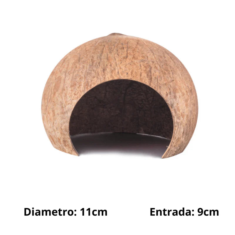 Refúgio Confortável de Madeira para Hamsters, Chinchilas e Porquinhos-da-Índia