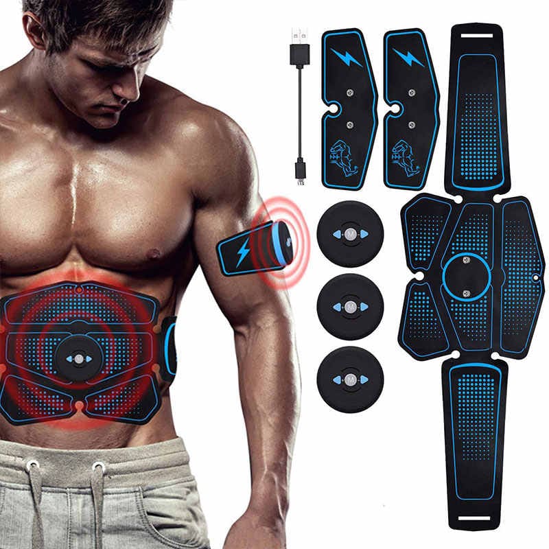 Tonificador Muscular Estimulador Elétrico EMS Power Force