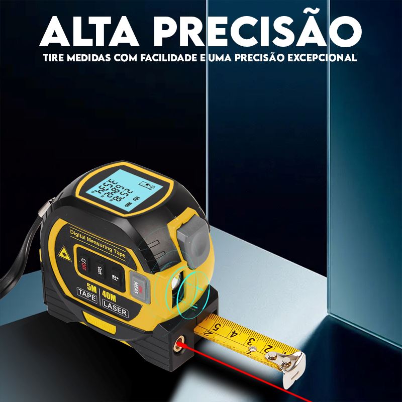 Trena Laser Multifuncional 3 em 1 | 100 Metros