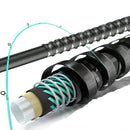 Vara De Pesca Sougayilang em Fibra De Carbono - Leveza e Agilidade em 4 Partes