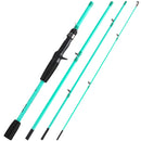 Vara De Pesca Sougayilang em Fibra De Carbono - Leveza e Agilidade em 4 Partes