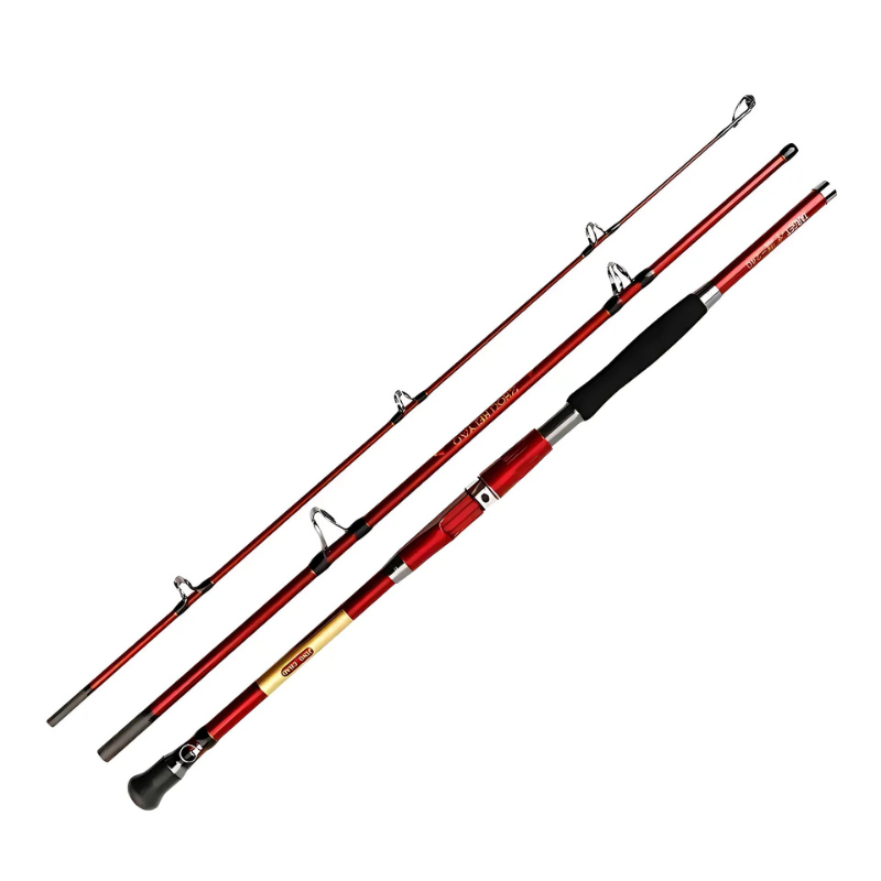 Vara de Pesca de Carbono 20kg – Performance e Leveza em 1,8m, 2,1m e 2,4m