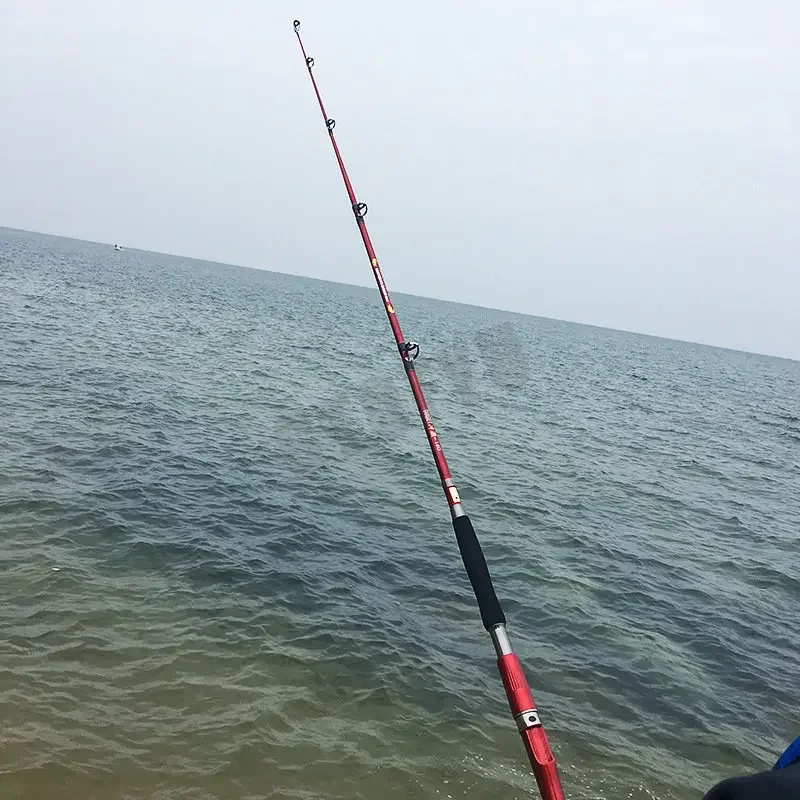 Vara de Pesca de Carbono 20kg – Performance e Leveza em 1,8m, 2,1m e 2,4m