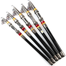 Vara Telescópica Ghotda em Fibra de Carbono: Liberdade e Conforto na Pesca de Praia de 1.8m a 3.6m