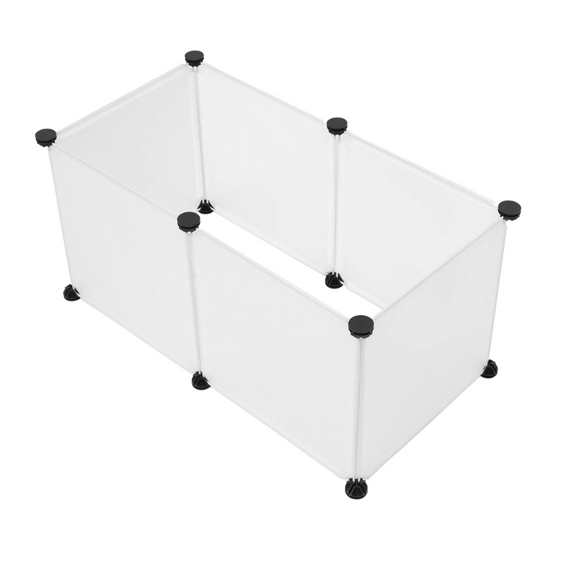 Cercadinho Dobrável e Desmontável Para Conforto de Coelhos e Roedores