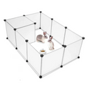 Cercadinho Dobrável e Desmontável Para Conforto de Coelhos e Roedores