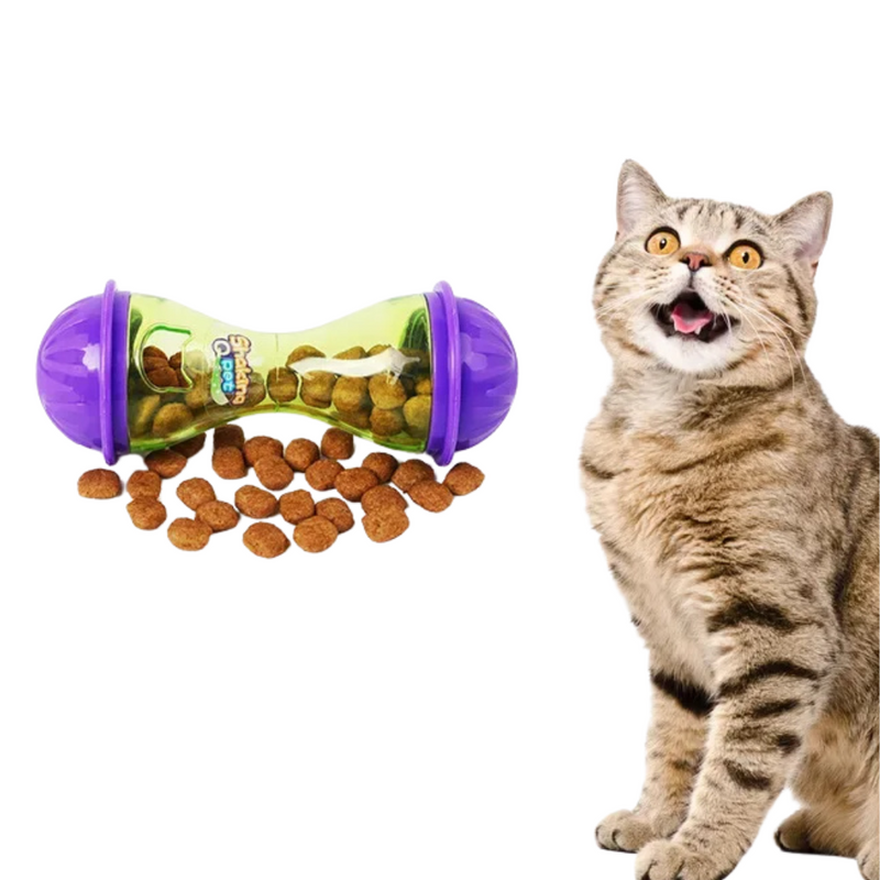 Brinquedo Dispenser Interativo para Petiscos: Divirta e Estimule Seu Pet