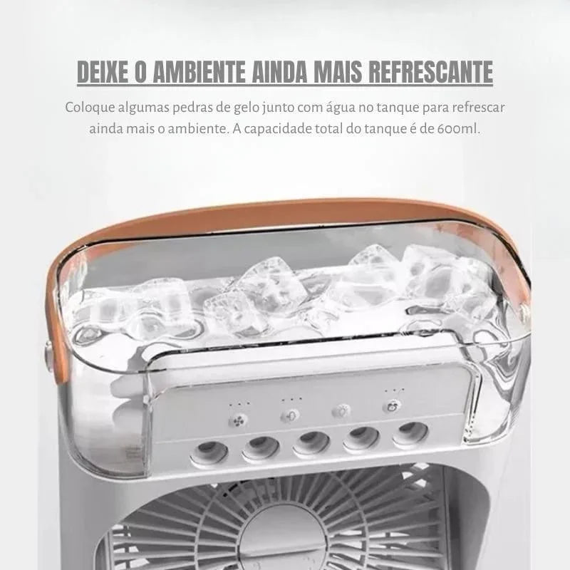 Mini Ar Condicionado e Umidificador Lenogue: Conforto e Frescor em Qualquer Ambiente