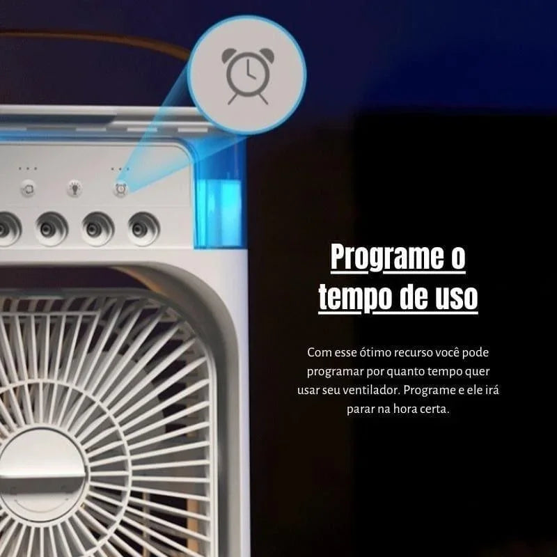 Mini Ar Condicionado e Umidificador Lenogue: Conforto e Frescor em Qualquer Ambiente