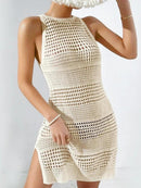 Vestido de Praia Tricô