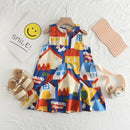 Vestido Infantil Chiara Estampado: Estilo e Conforto para o Dia a Dia