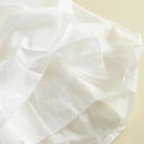 Vestido Infantil Sophie Plissado Branco – Estilo e Conforto Para Pequenas Sonhadoras